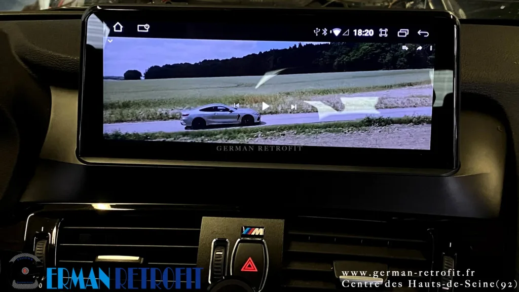 Système ANDROID Desk High – GERMAN RETROFIT, en déploiement sur la BMW X4 F26 20dX B47 de 2014