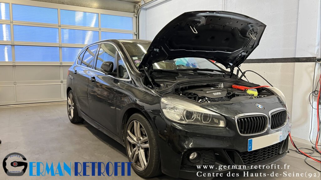 Système ANDROID Desk High – GERMAN RETROFIT, en déploiement BMW Série 2 Active Tourer 225iX de 2016