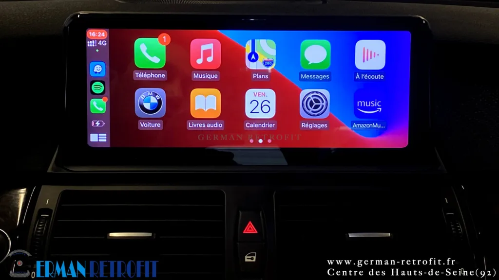 Système ANDROID Desk High – GERMAN RETROFIT, en déploiement sur la BMW X6 E71 35dX de 2009