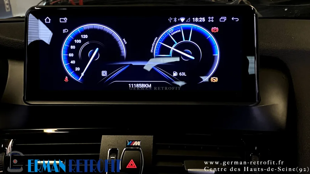 Système ANDROID Desk High – GERMAN RETROFIT, en déploiement sur la BMW X4 F26 20dX B47 de 2014