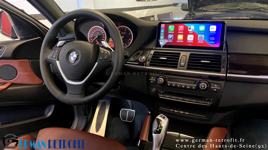 Système ANDROID Desk High – GERMAN RETROFIT, en déploiement sur la BMW X6 E71 35dX de 2009