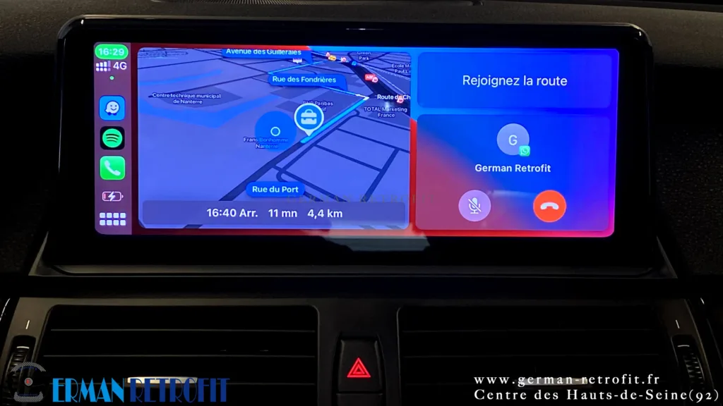 Système ANDROID Desk High – GERMAN RETROFIT, en déploiement sur la BMW X6 E71 35dX de 2009