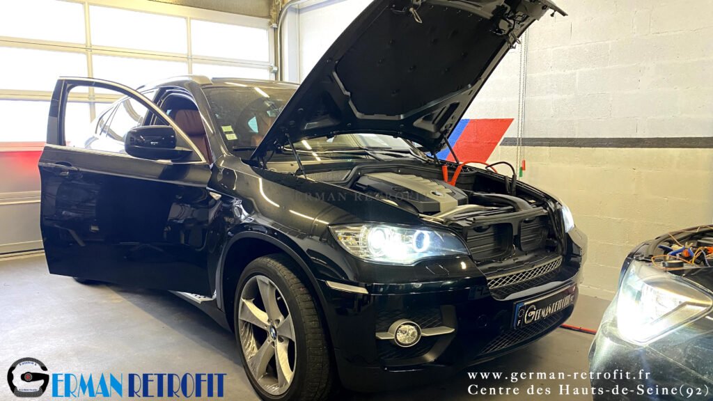 Système ANDROID Desk High – GERMAN RETROFIT, en déploiement sur la BMW X6 E71 35dX de 2009