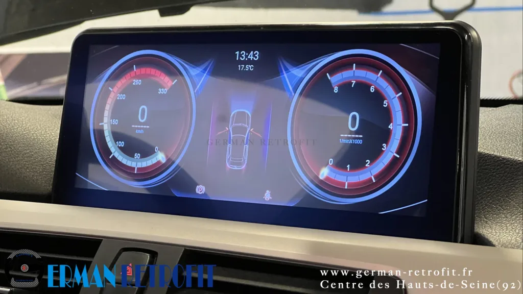 Système ANDROID Desk High – GERMAN RETROFIT, en déploiement sur la BMW Série 4 F36 420d de 2016