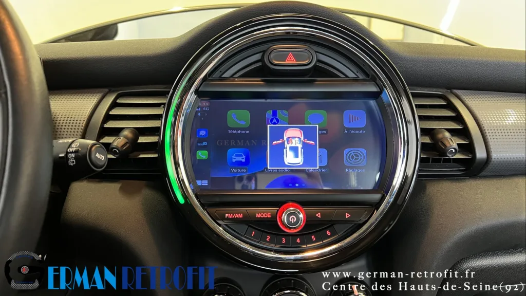 Système ANDROID Desk High – GERMAN RETROFIT, en déploiement sur la MINI Cooper F56 de 2016