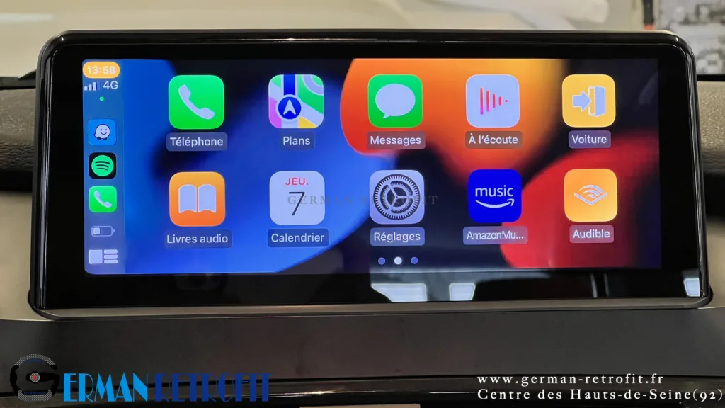 Système ANDROID Desk High – GERMAN RETROFIT, en déploiement sur la BMW X3 E25 35dX de 2012